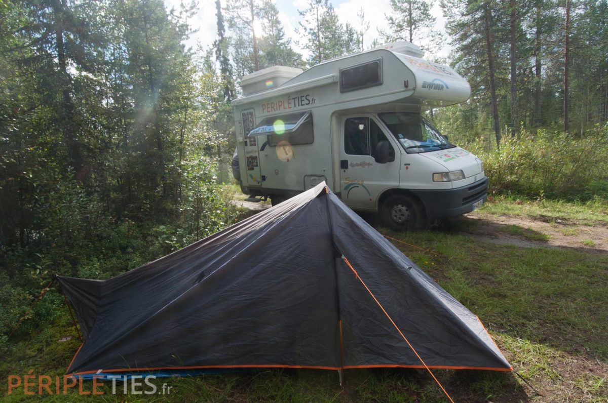 road trip camping car finlande