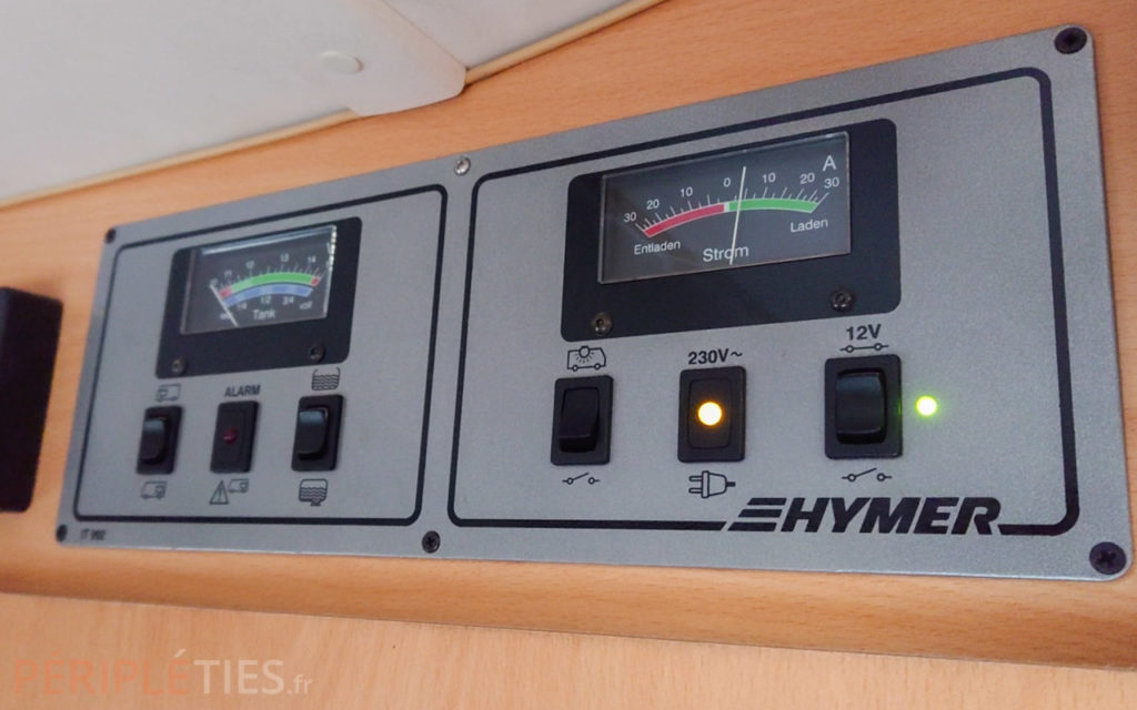 230 volts eletricite camping car