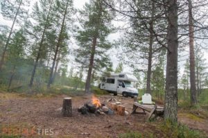 Bivouac Finlande camping car