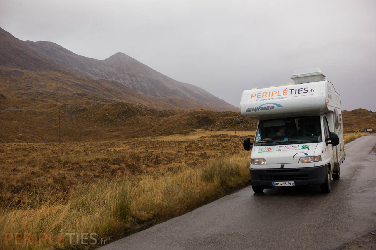 voyage en camping car ecosse