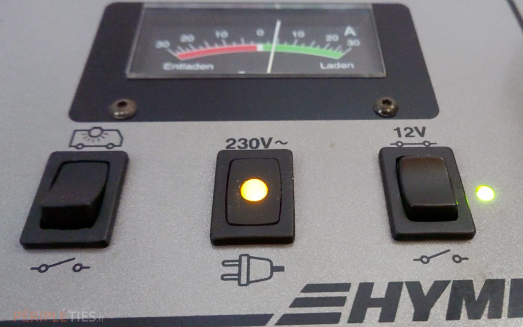 Tableau de contrôle batterie camping-car pour suivre son autonomie électrique