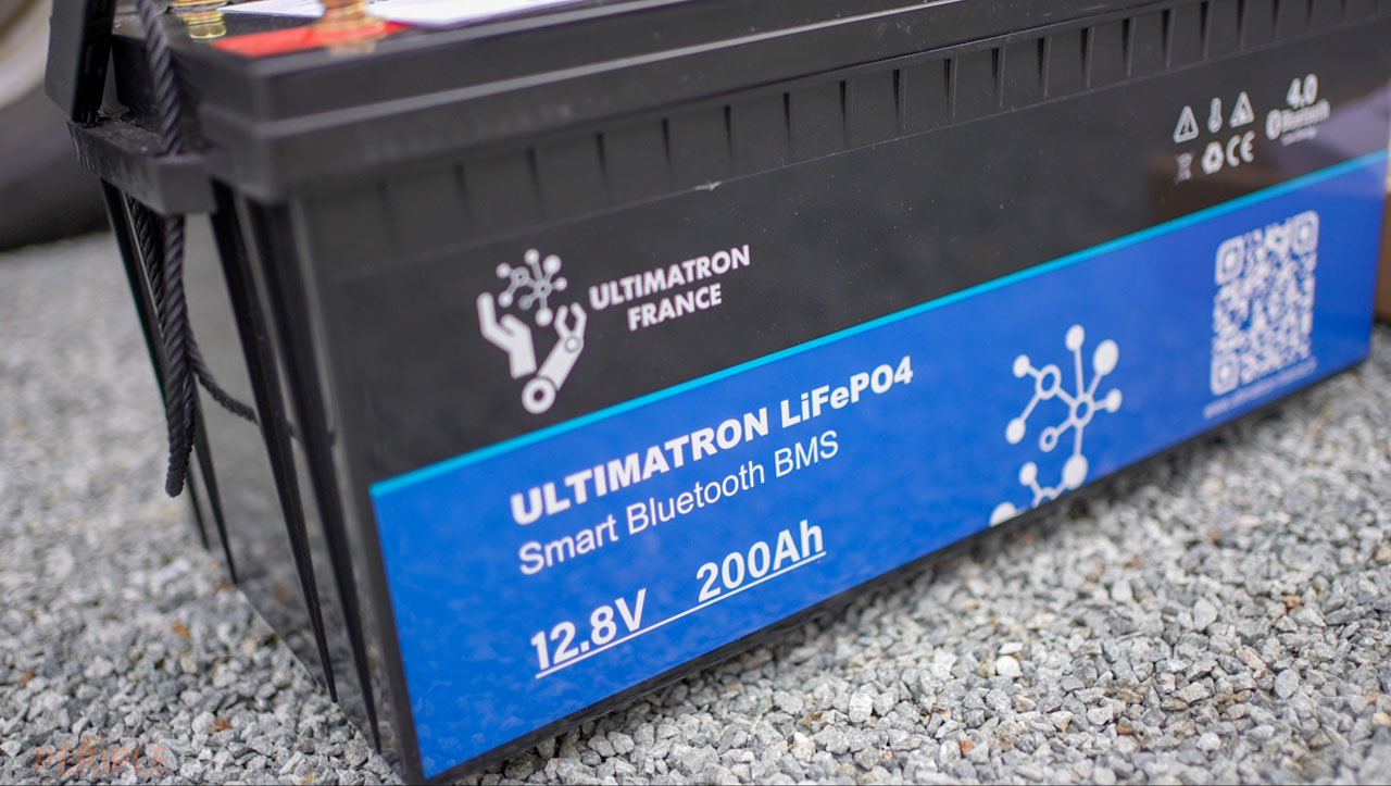 Batterie Lithium Ultimatron Lifepo4 Smart bms 12.8v 100ah remplacement  Varta avec chauffage