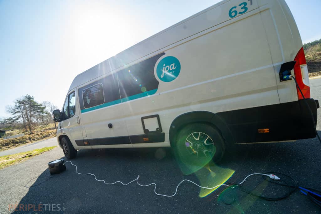 fourgon et batterie nomade