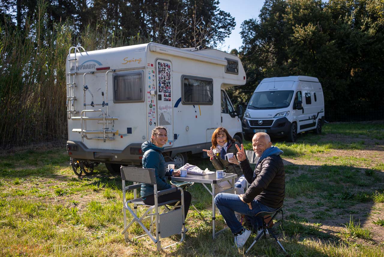 Bien calés ! - CC-passion, ou la passion du camping-car