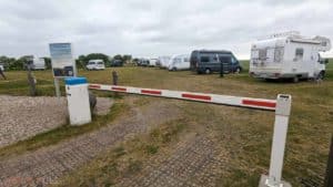 Aire de stationnement pour camping-carde Kammerslusen, Danemark