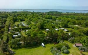 camping danois vers Malbaek