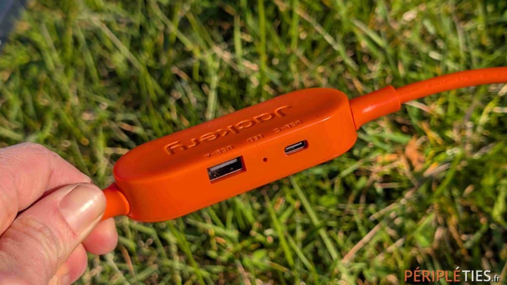 Connecteur orange du câble de panneau solaire Jackery