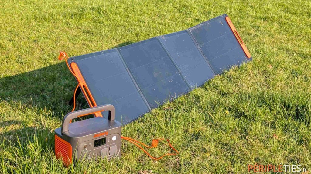 batterie jackery et panneau solaire