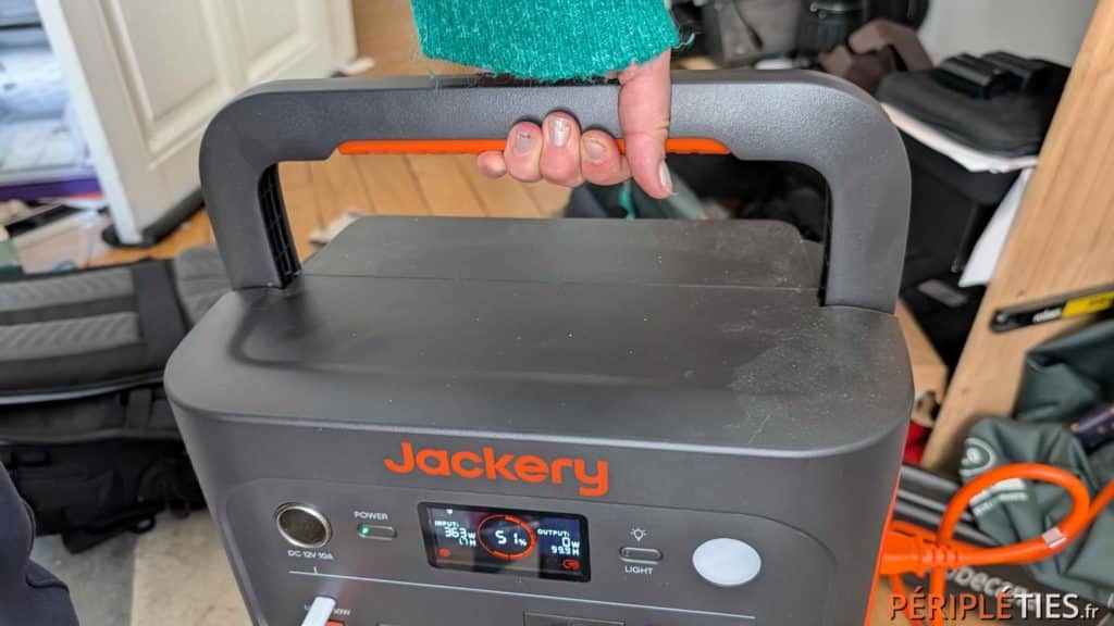 anse pour transporter batterie