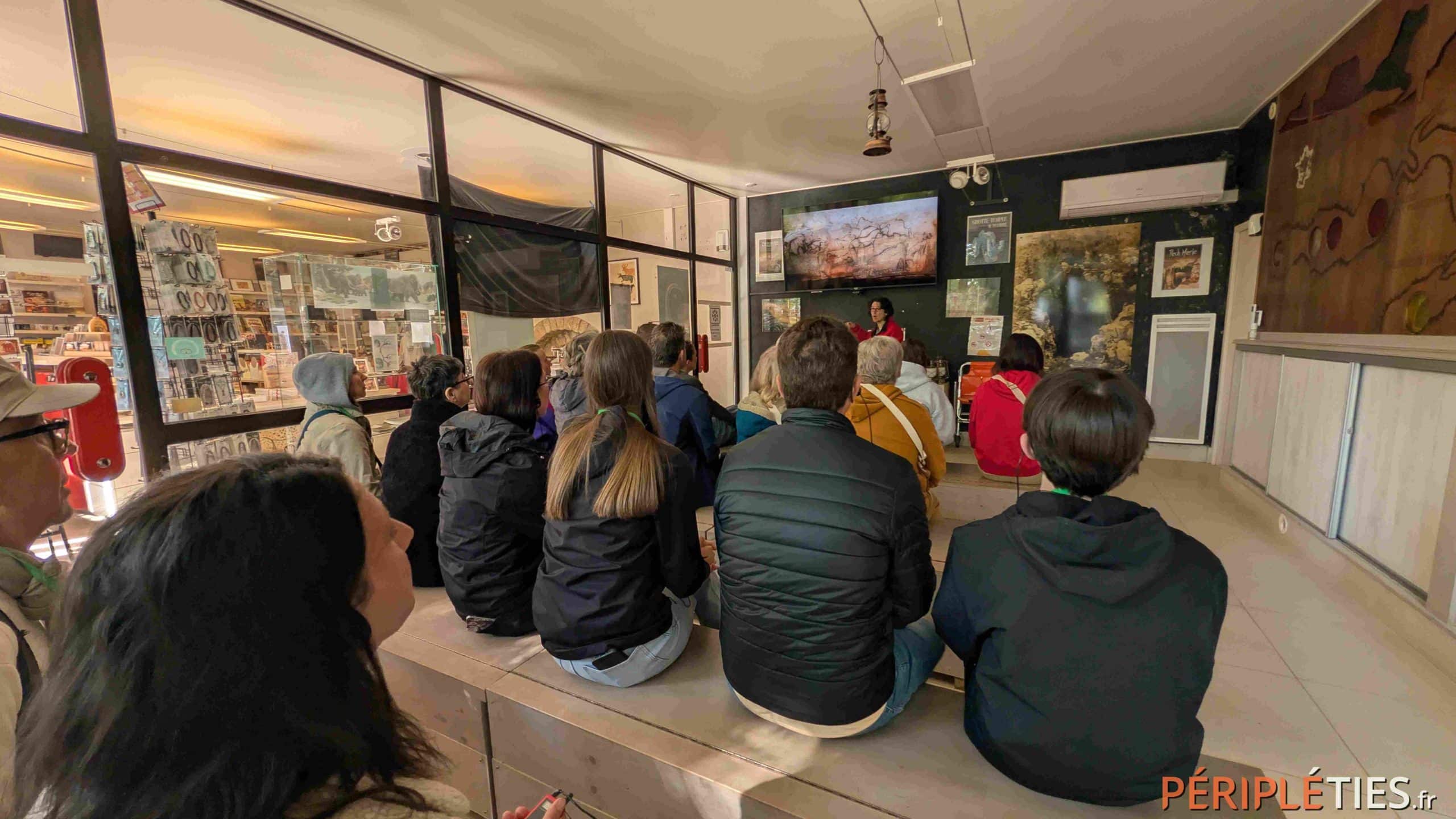 visite groupe grotte peche merle