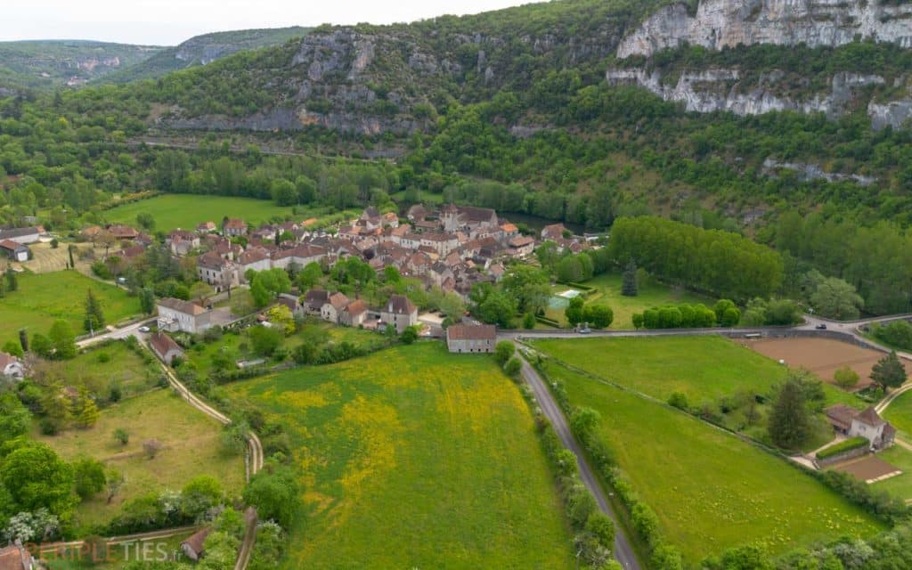 Vue sur Marchilac-sur-Célé