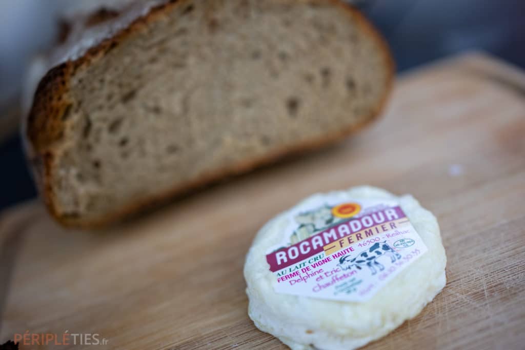 Fromage Rocamadour AOP dégusté lors d’une visite de ferme dans le Lot